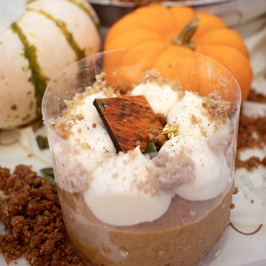 Chou Chou Pumpkin Cheesecake